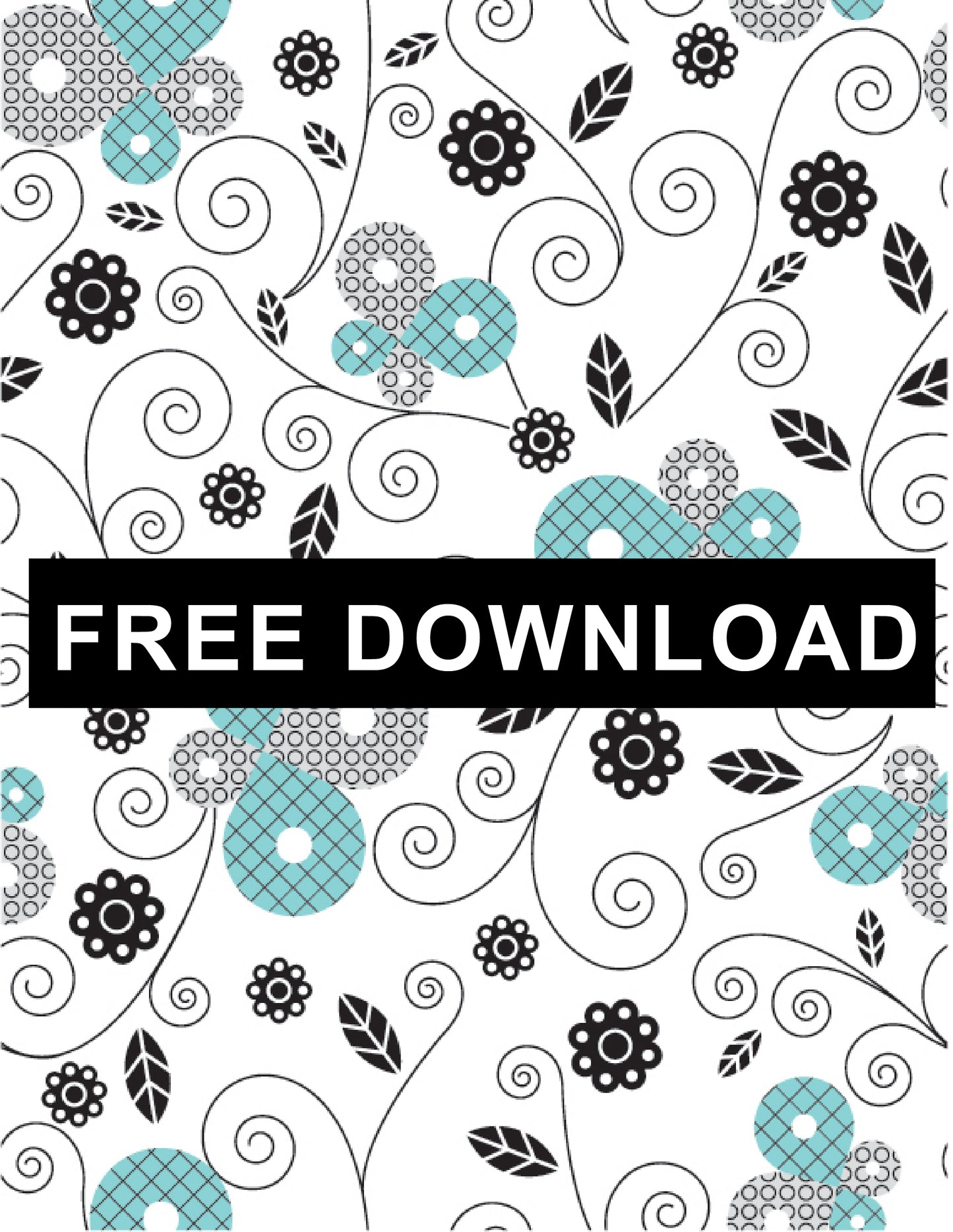 FREE Floral Pattern Illustrations