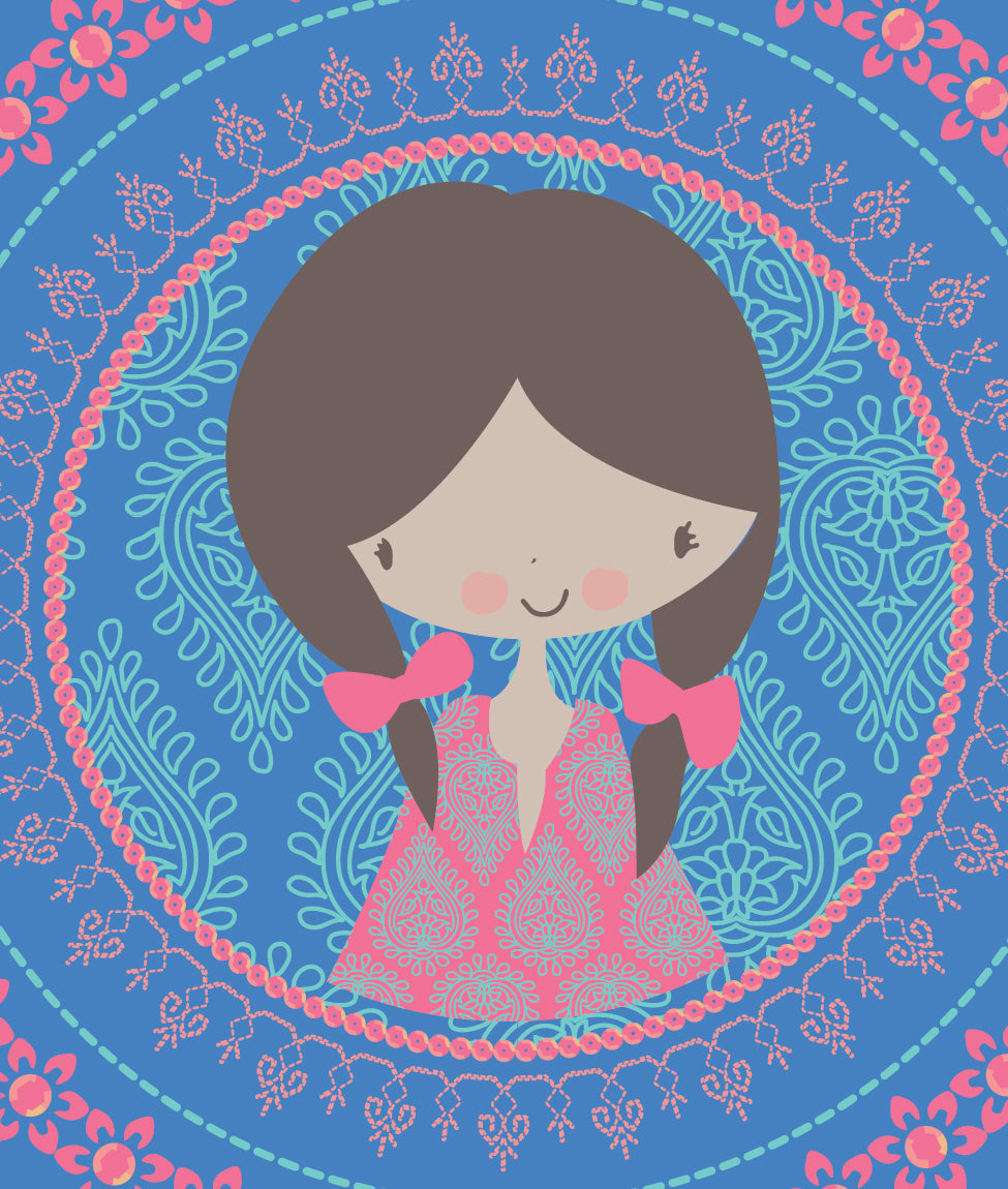 Ethnic Print Designs Vector Illustration