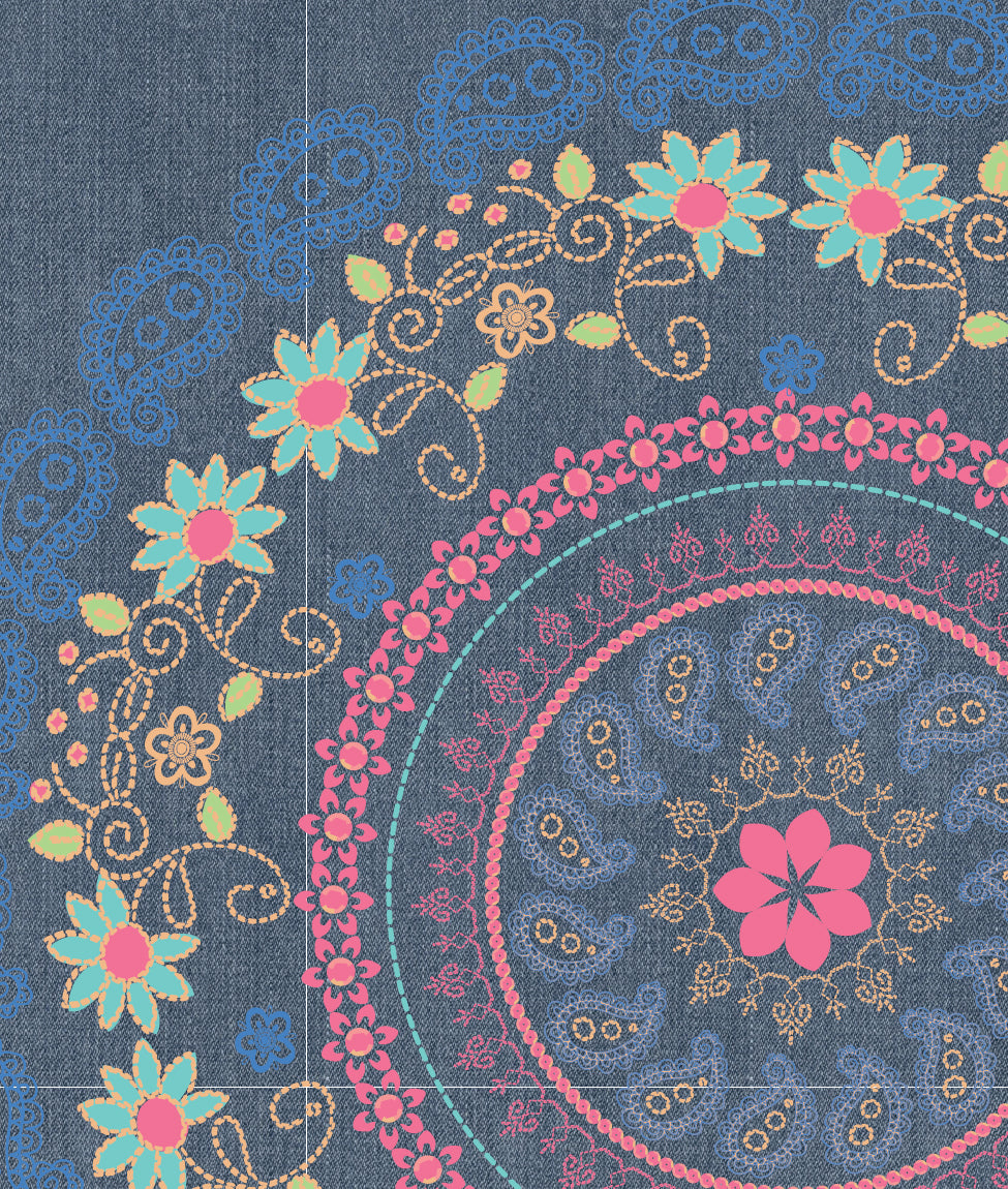 Ethnic Print Designs Vector Illustration