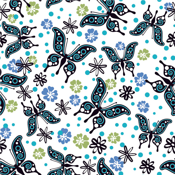 FLORAL PRINT PATTERN VECTOR ILLUSTRATION (26 DIFFERENT PATTERNS ILLUSTRATIONS)