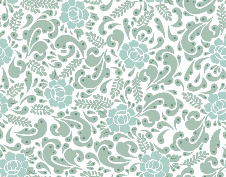 FLORAL PRINT PATTERN VECTOR ILLUSTRATION (26 DIFFERENT PATTERNS ILLUSTRATIONS)