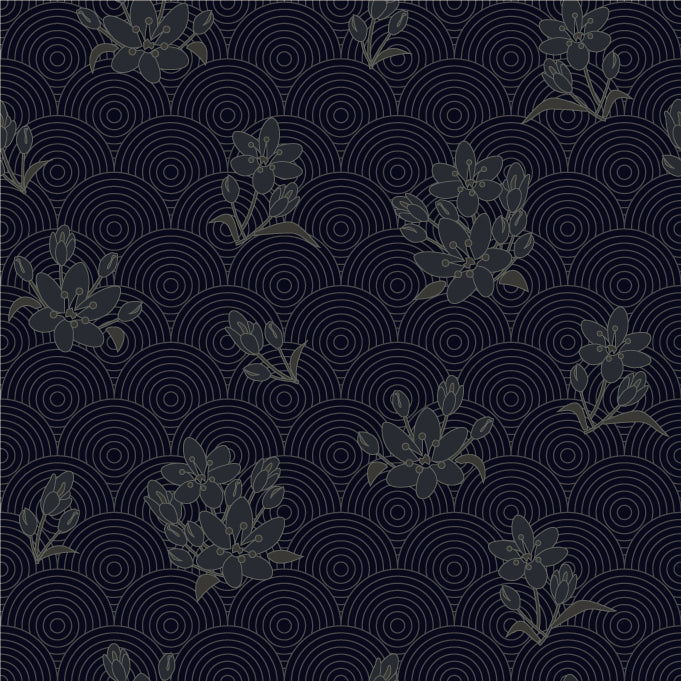 FLORAL PRINT PATTERN VECTOR ILLUSTRATION (26 DIFFERENT PATTERNS ILLUSTRATIONS)