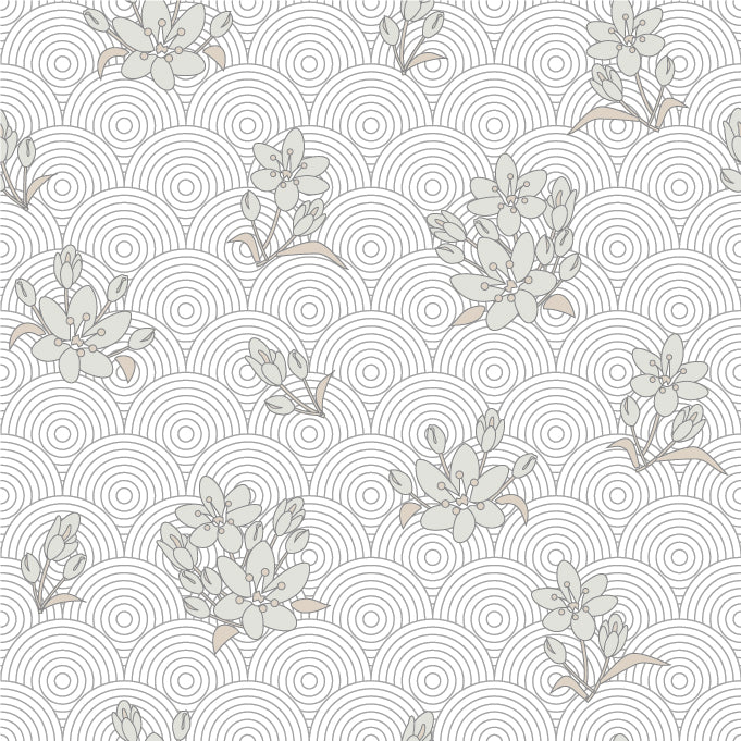 FLORAL PRINT PATTERN VECTOR ILLUSTRATION (26 DIFFERENT PATTERNS ILLUSTRATIONS)