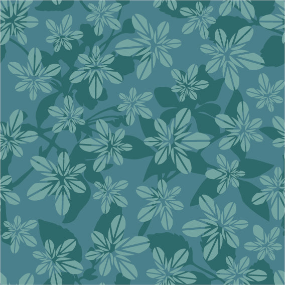 FLORAL PRINT PATTERN VECTOR ILLUSTRATION (26 DIFFERENT PATTERNS ILLUSTRATIONS)