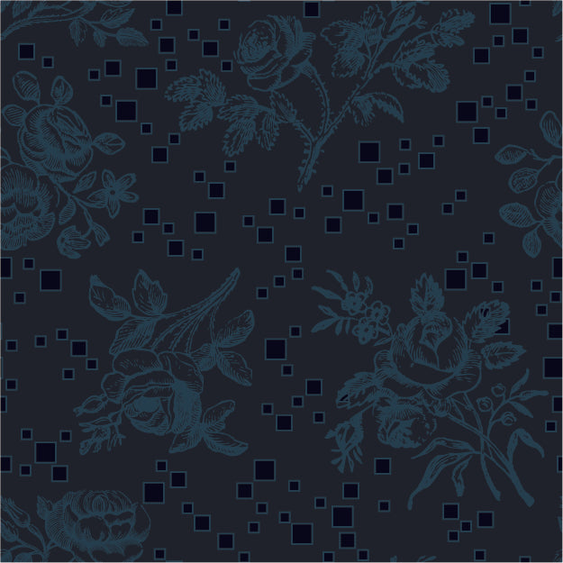 FLORAL PRINT PATTERN VECTOR ILLUSTRATION (26 DIFFERENT PATTERNS ILLUSTRATIONS)