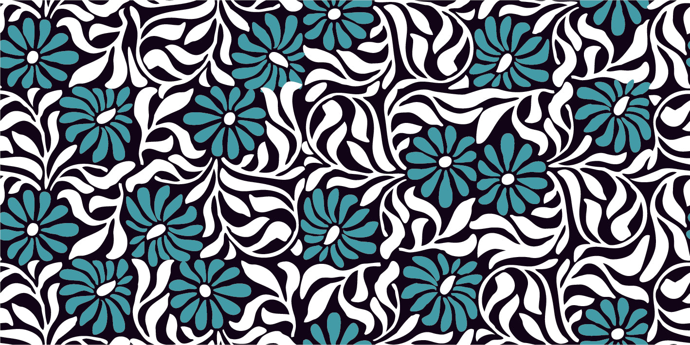 FLORAL PRINT PATTERN VECTOR ILLUSTRATION (26 DIFFERENT PATTERNS ILLUSTRATIONS)