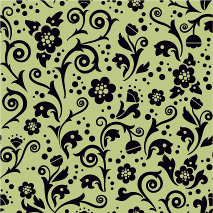 FLORAL PRINT PATTERN VECTOR ILLUSTRATION (26 DIFFERENT PATTERNS ILLUSTRATIONS)