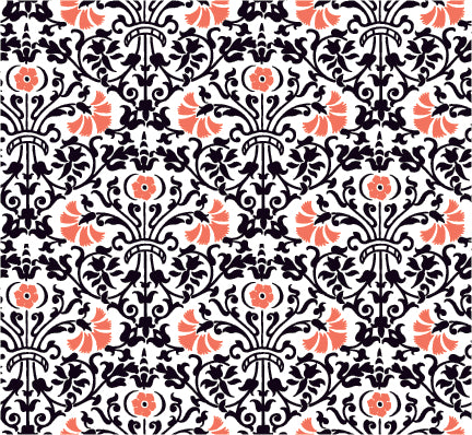 FLORAL PRINT PATTERN VECTOR ILLUSTRATION (47 DIFFERENT PATTERNS ILLUSTRATIONS)