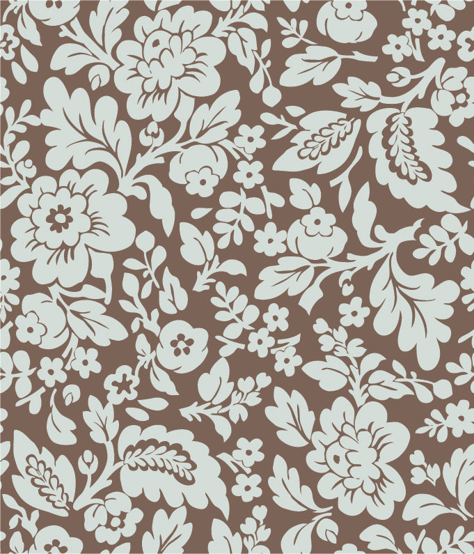 FLORAL PRINT PATTERN VECTOR ILLUSTRATION (47 DIFFERENT PATTERNS ILLUSTRATIONS)