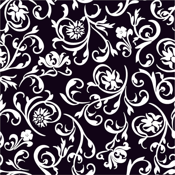 FLORAL PRINT PATTERN VECTOR ILLUSTRATION (47 DIFFERENT PATTERNS ILLUSTRATIONS)