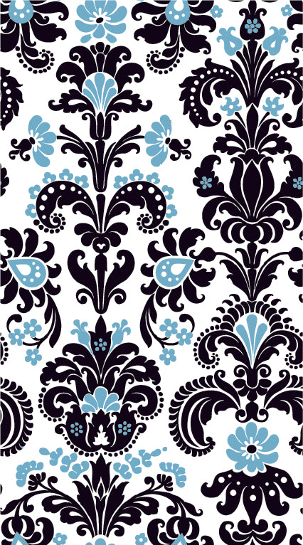 FLORAL PRINT PATTERN VECTOR ILLUSTRATION (47 DIFFERENT PATTERNS ILLUSTRATIONS)