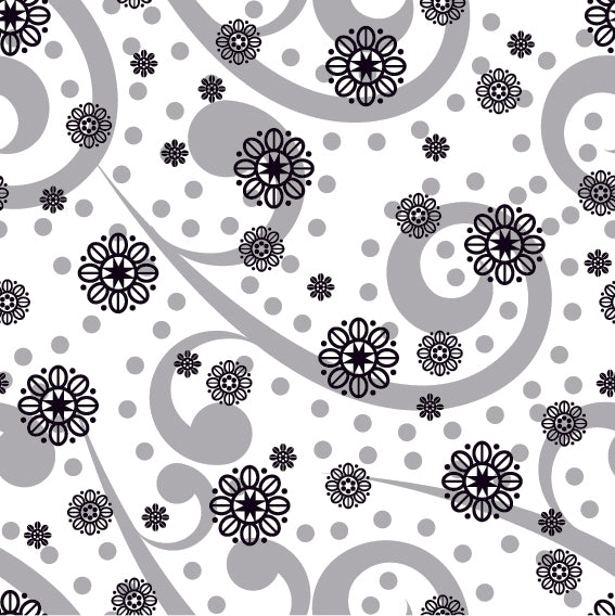 FLORAL PRINT PATTERN VECTOR ILLUSTRATION (47 DIFFERENT PATTERNS ILLUSTRATIONS)