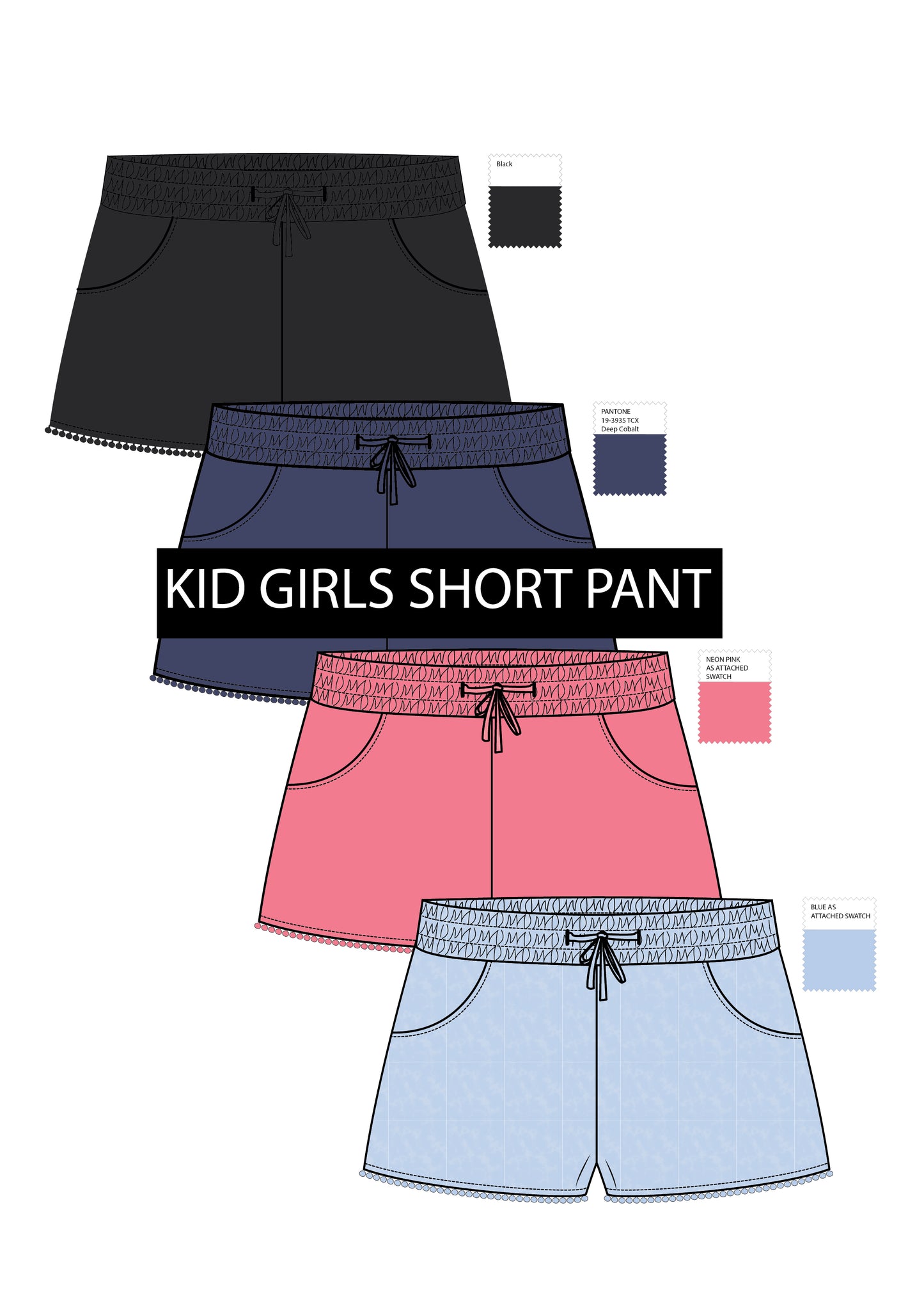 KID GIRLS SHORTS