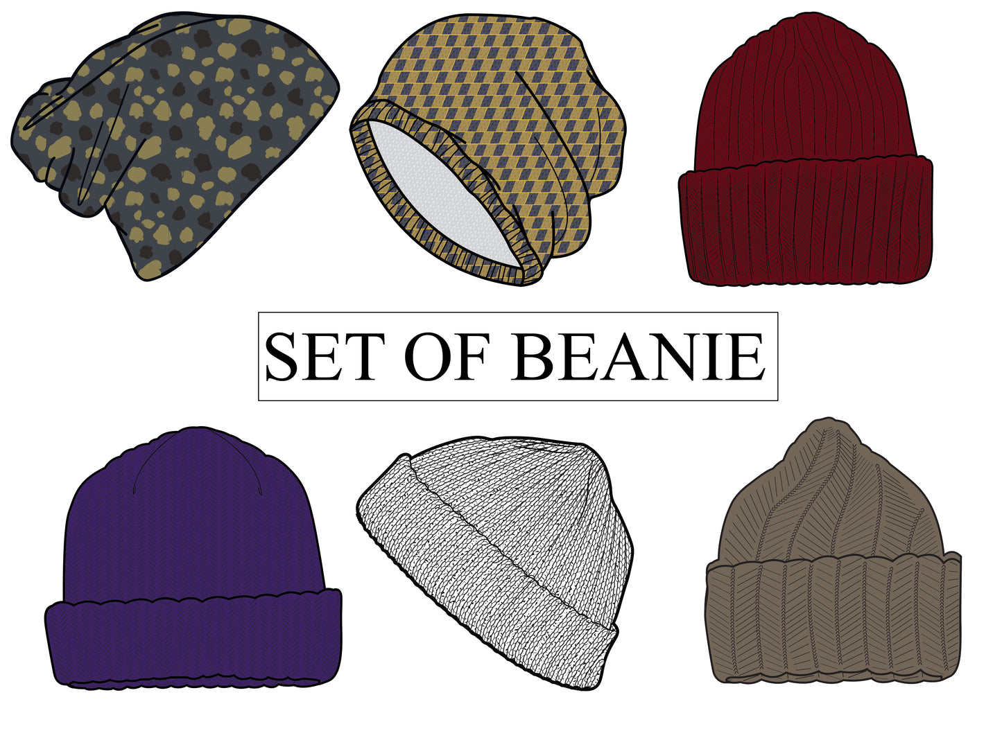 BEANIE VECTOR ILLUSTRATION