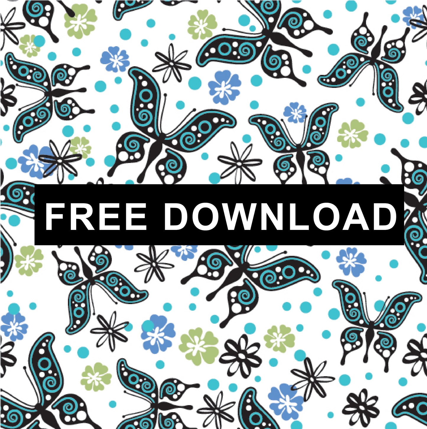 FREE Floral Pattern Illustrations