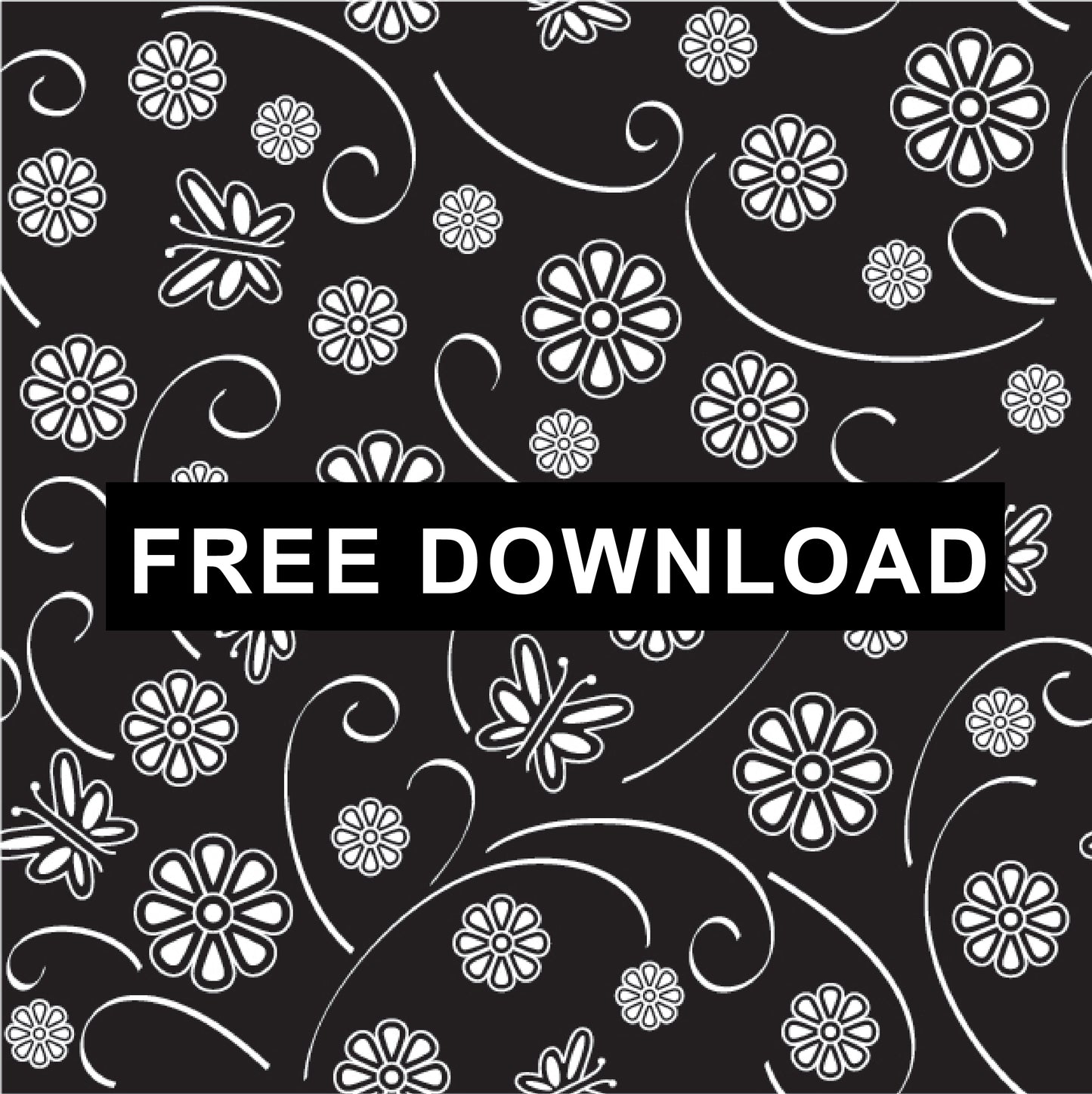 FREE Floral Pattern Illustrations