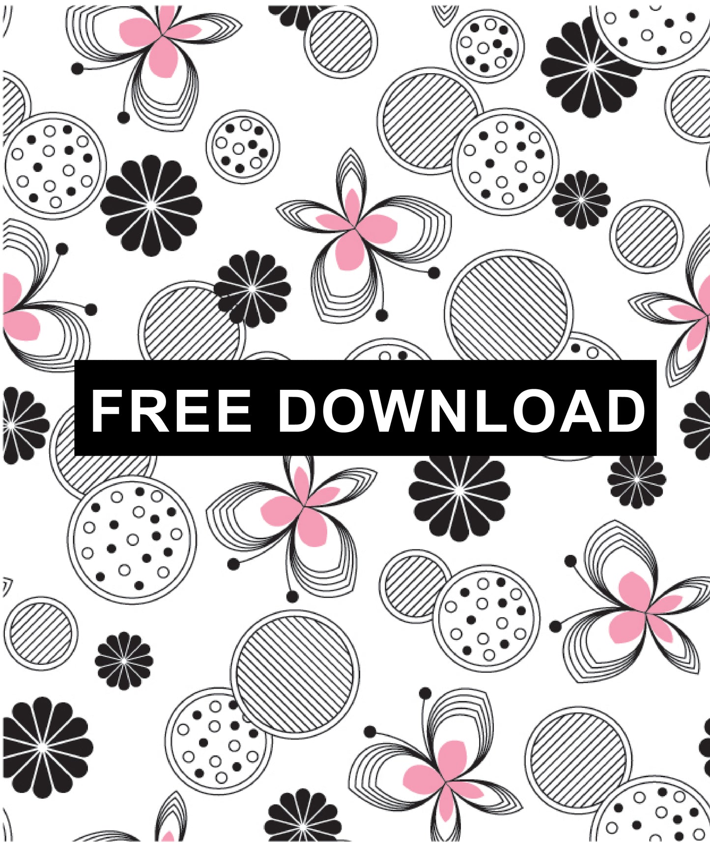 FREE Floral Pattern Illustrations