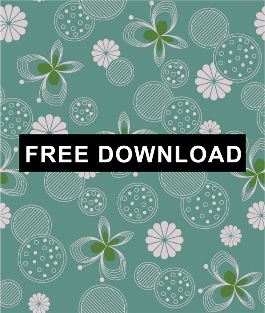 FREE Floral Pattern Illustrations