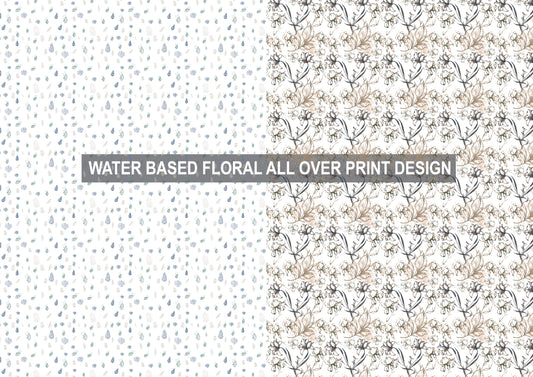 Water based Floral Pattern Illustrations