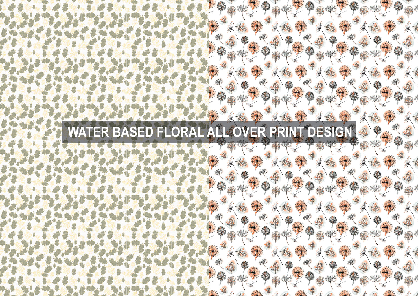 Water based Floral Pattern Illustrations