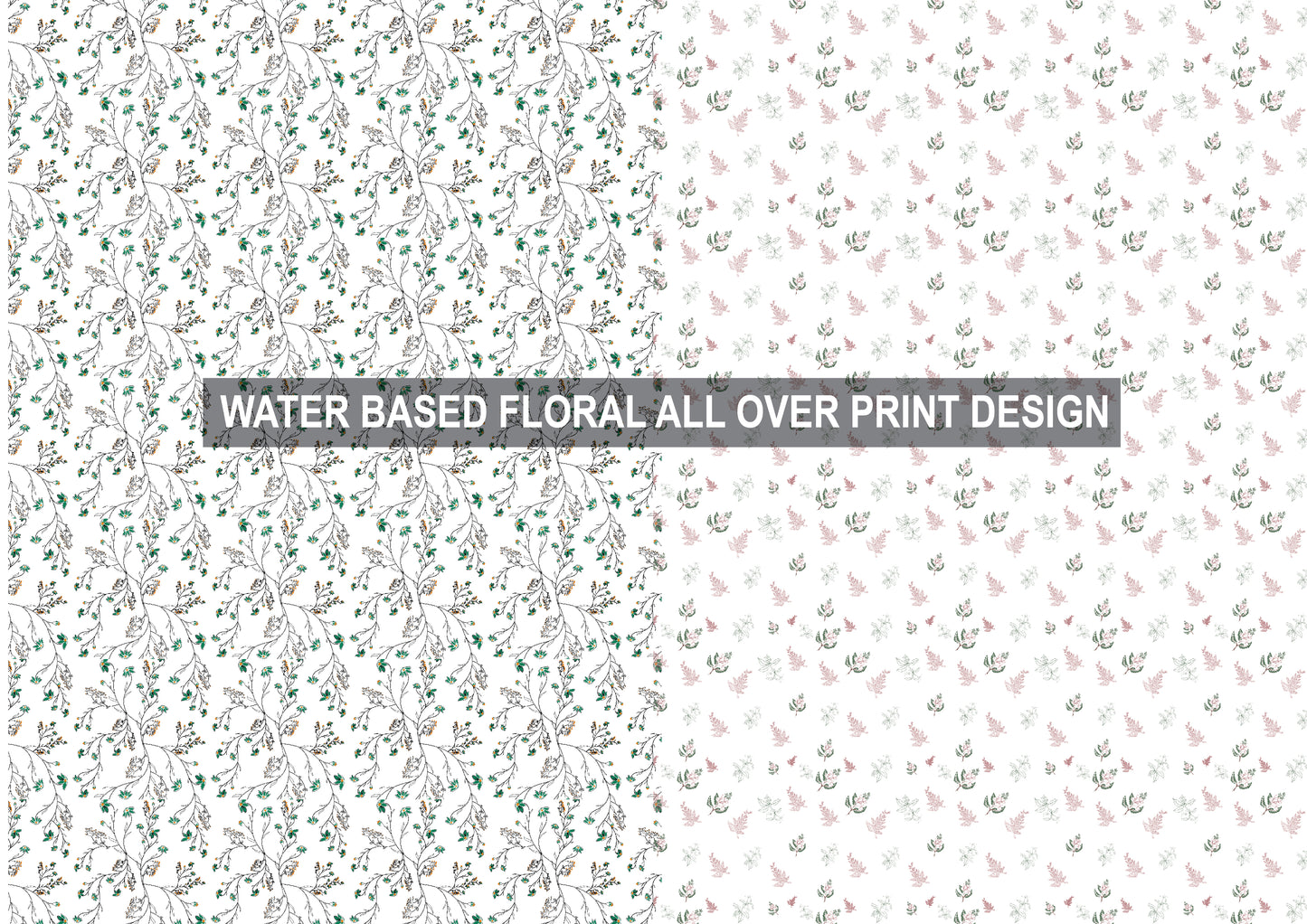 Water based Floral Pattern Illustrations