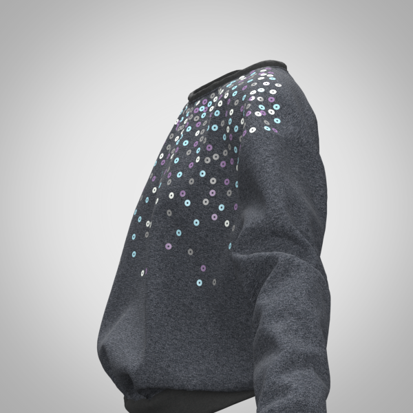 Women's Sweatshirt 3d mockup