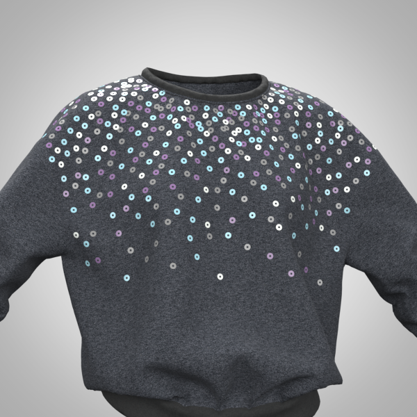 Women's Sweatshirt 3d mockup