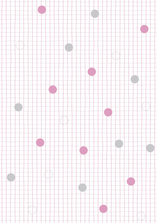 Polka dots pattern vector