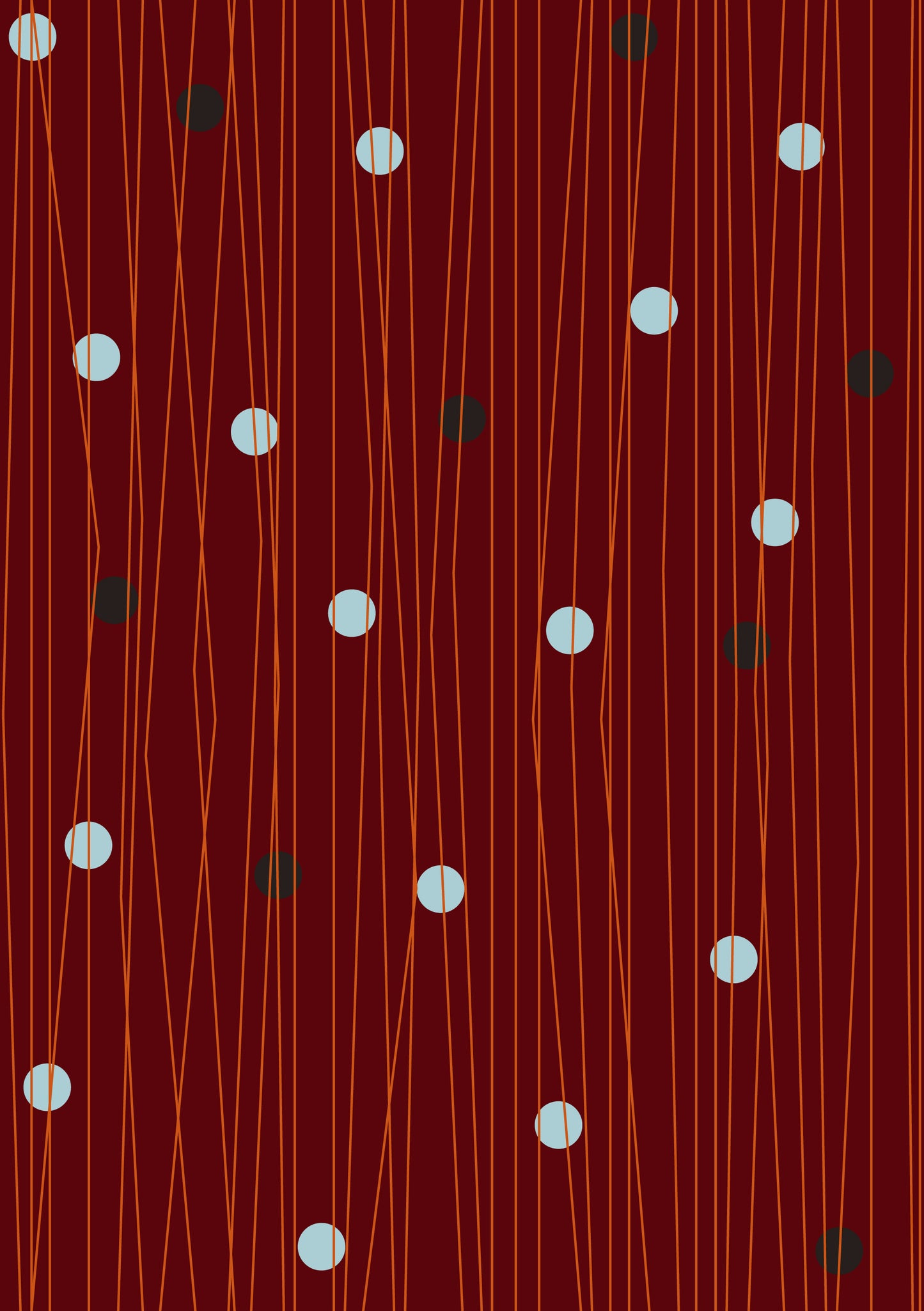 Polka dots pattern vector