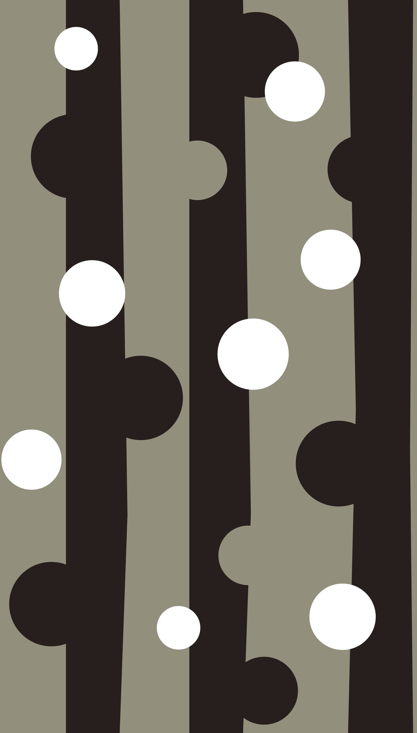 Polka dots pattern vector