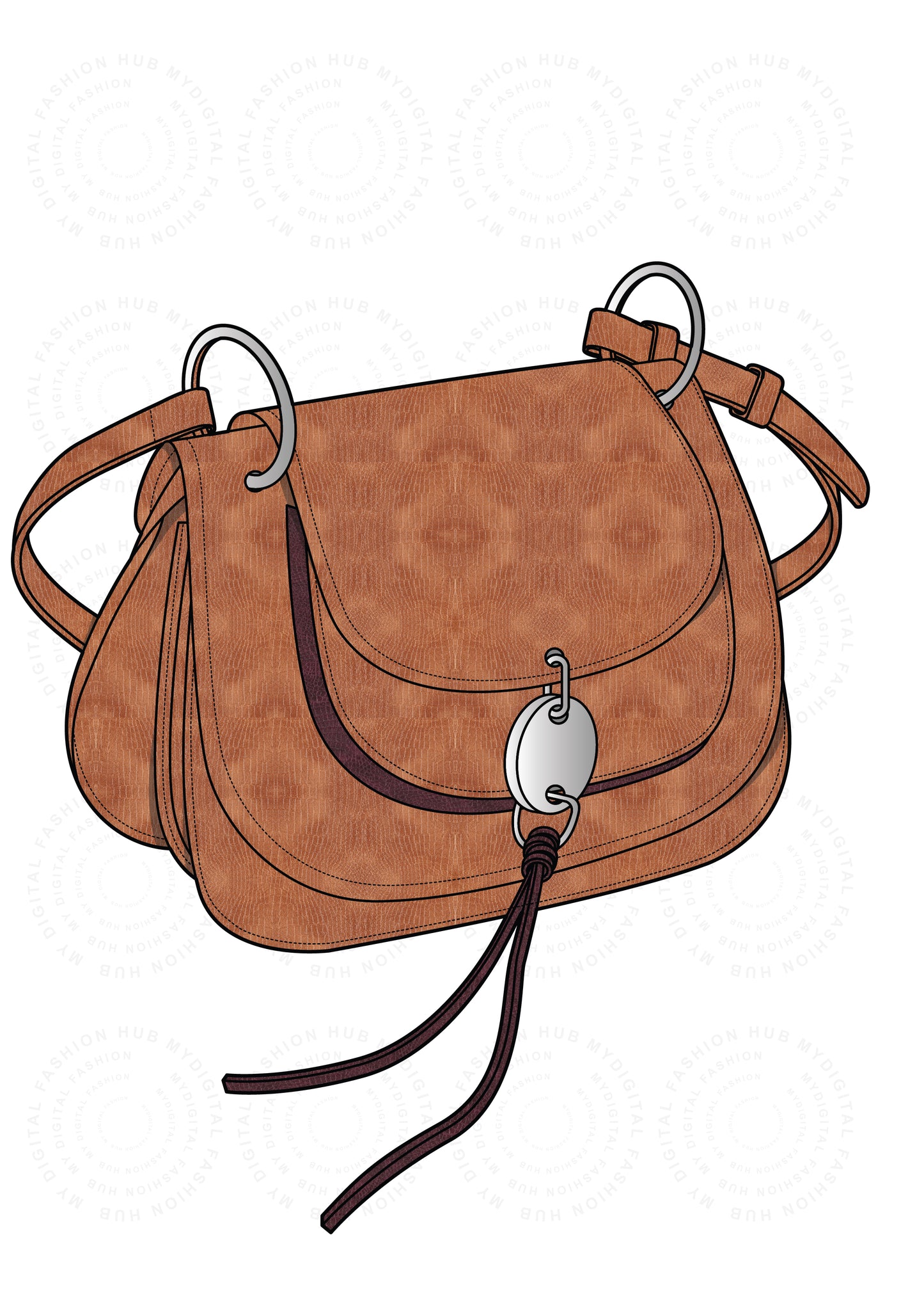 Ladies Bag vector Illustration - Free Download