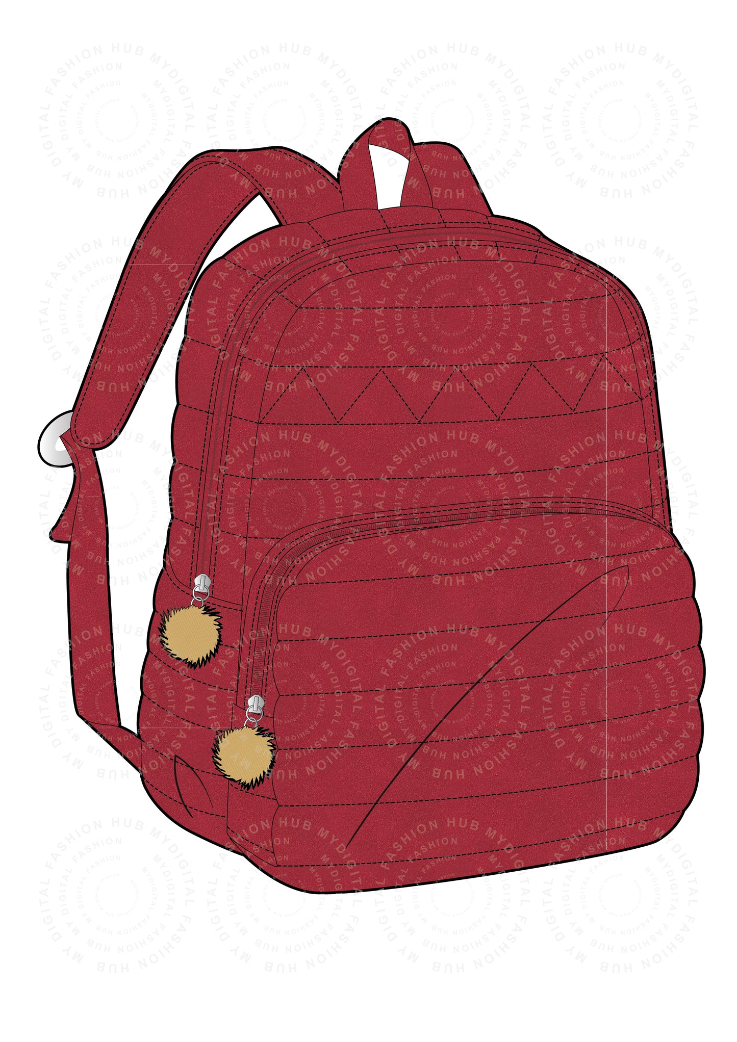 Ladies Bag vector Illustration - Free Download