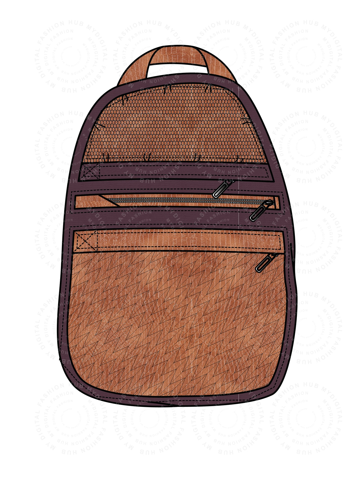 Ladies Bag vector Illustration - Free Download