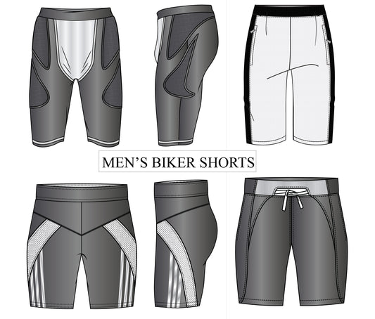 BIKER SHORTS ILLUSTRATION