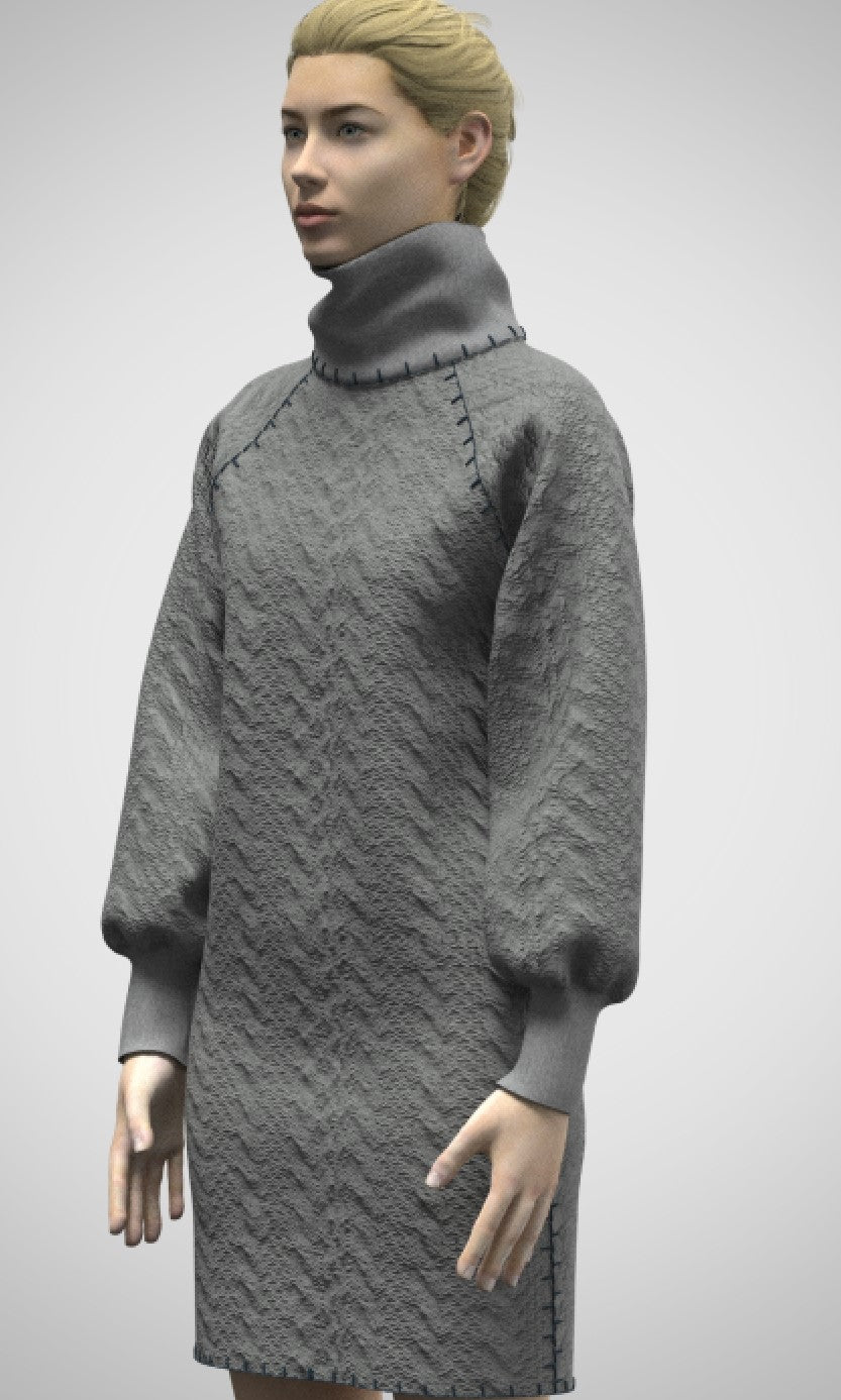 Women's Sweater 3d Rigged