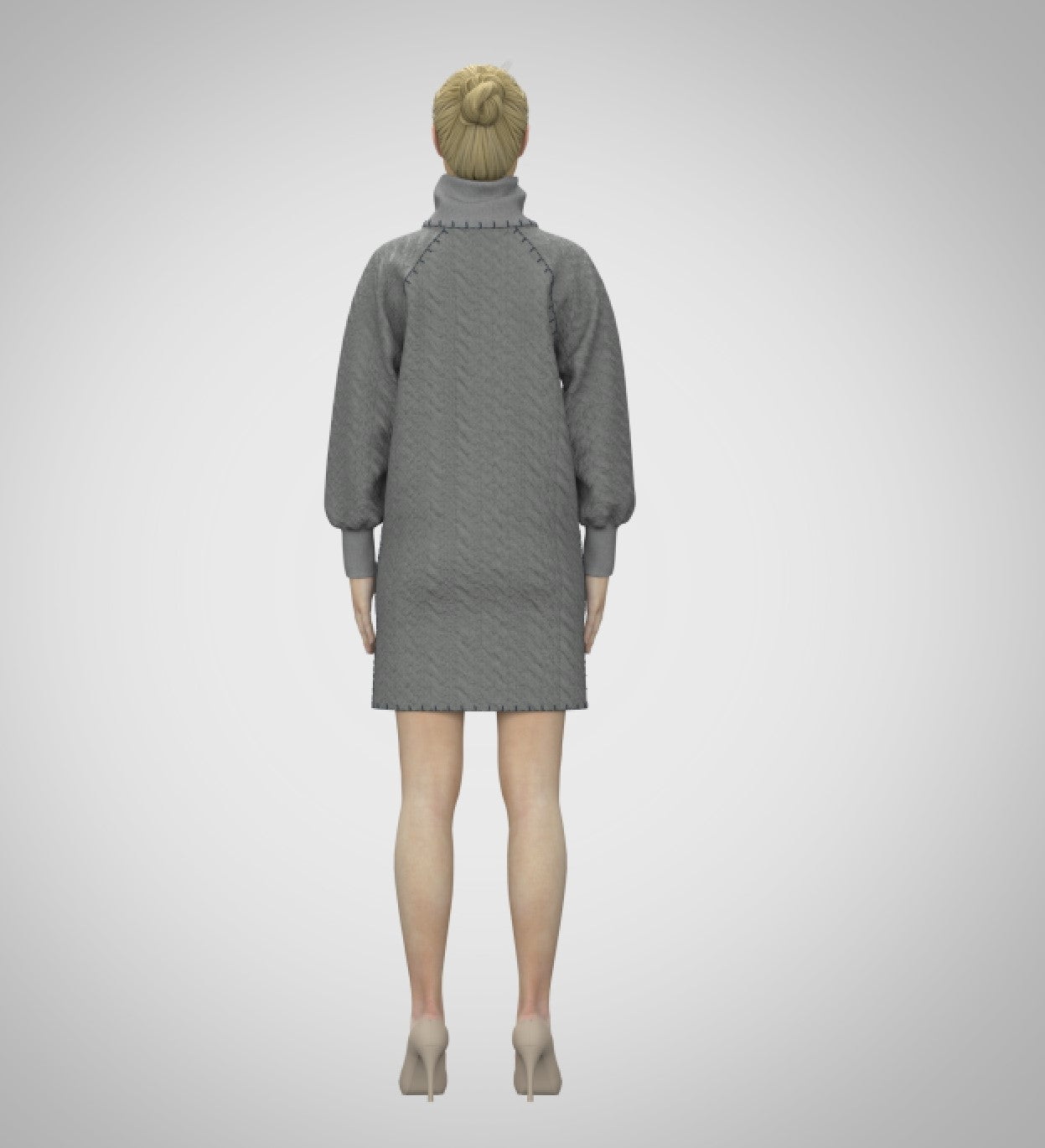 Women's Sweater 3d Rigged