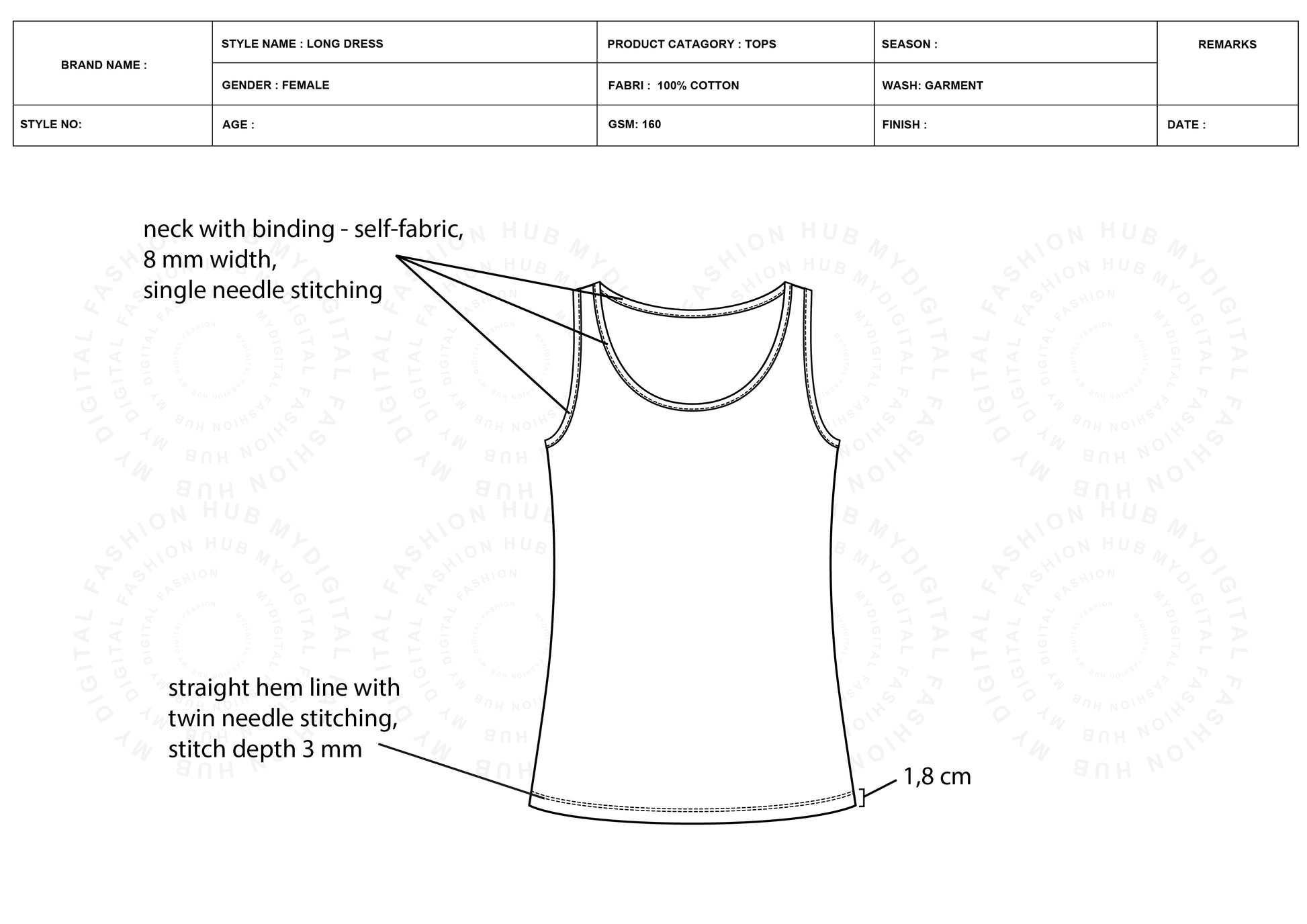 Women's Tank top Tech Pack