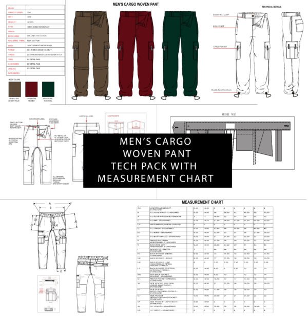 Mens Cargo Pants
