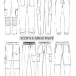 Cargo Pant Vector