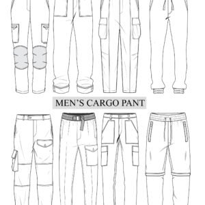 Cargo Pant Vector
