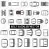 Belt Buckles Vector Free Download