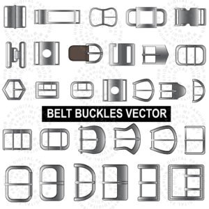 Belt Buckles Vector Free Download