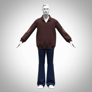 3D Clothing Model for Digital Fashion Presentations