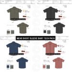 Shirt Tech Pack Template