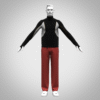 3D Modeling of Men’s Sports Tee and Trouser