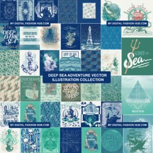 Deep Sea Adventure Vector Illustrations for Creatives