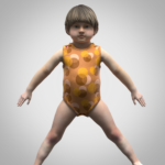 3d clothing baby onesie