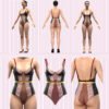 womens bodysuit 3d model clo 3d