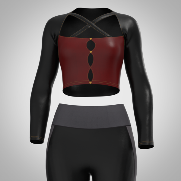 3d clothing womens tops digital fashion CLO 3D