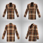 Mens Blazer 3d clothing Digital Fashion CLO 3D & Marvelous Designer Compatible